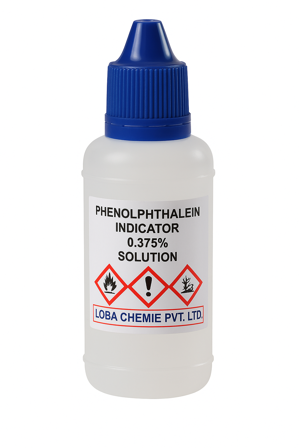 Loba – Phenolphthalein Indicator 0.375% Solution (CAS No.: 77-09-8)