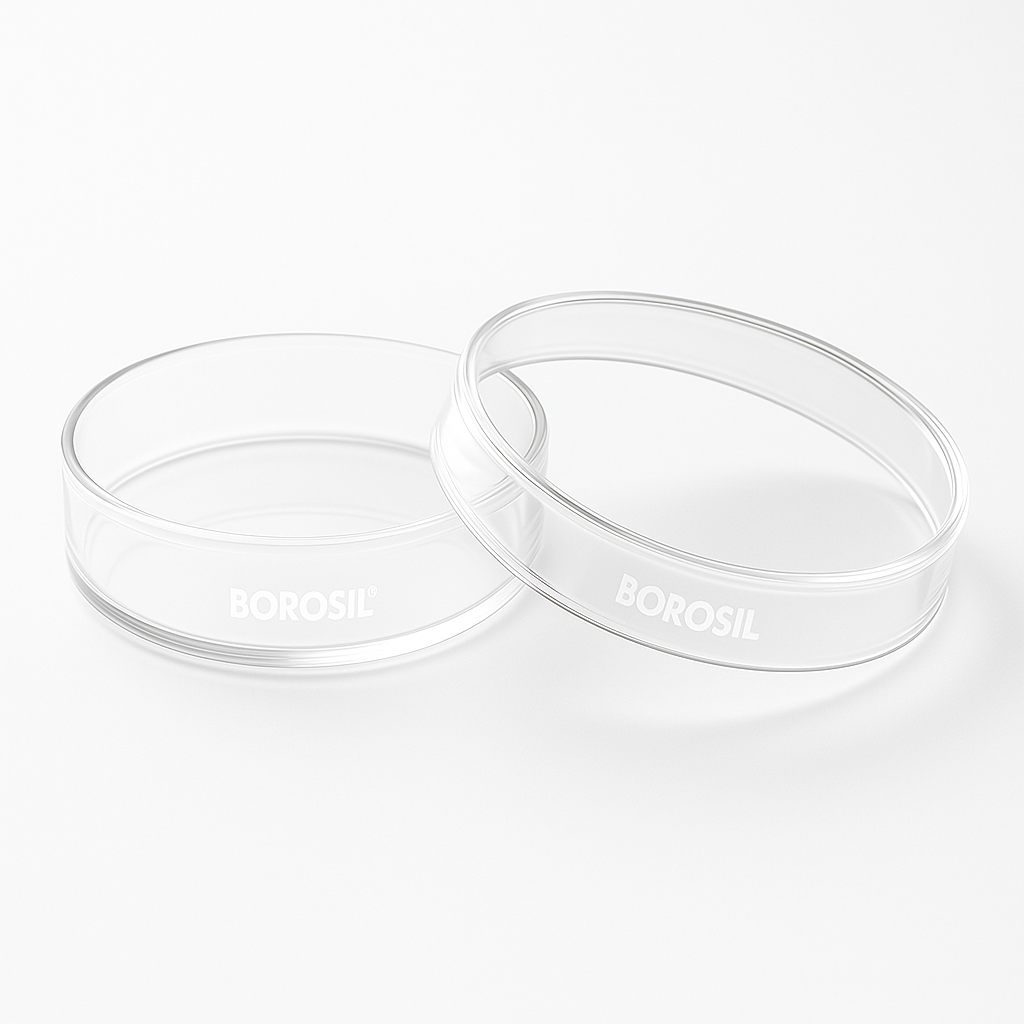 Borosil- PETRI DISHES (3.3 Borosilicate)