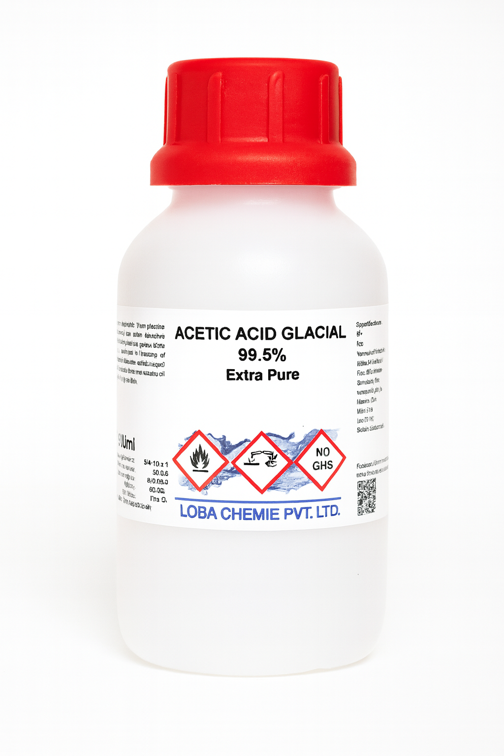 Loba – Acetic Acid Glacial | CAS 64-19-7 | Ethanoic Acid, Vinegar Acid