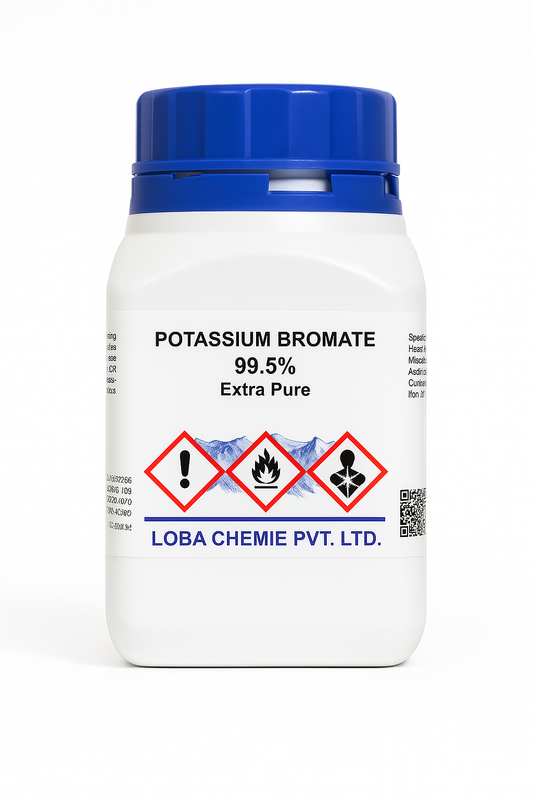 Loba – Potassium Bromate 99.5% Extra Pure | CAS 7758-01-2 | 500g | Potassium Salt of Bromic Acid