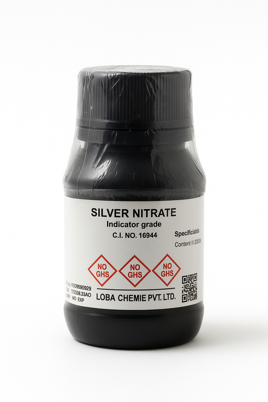 Loba Silver Nitrate 99.9% AR/ACS | Argentum Nitrate | Silver(I) Nitrate | CAS 7761-88-8