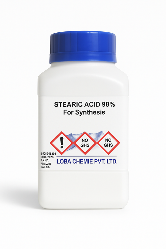 Loba – Stearic Acid 98% | CAS 57-11-4 | Octadecanoic Acid | n-Octadecanoic Acid | 500g
