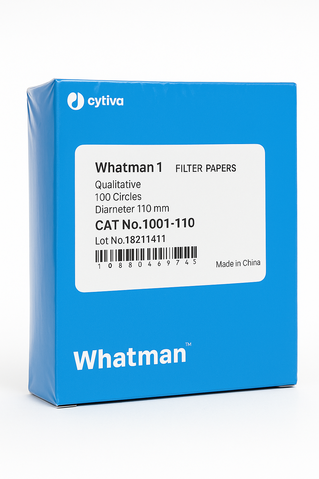 Whatman™ 1 Qualitative Filter Papers | 110 mm | Cat No. 1001-110 | GR 1 11.0CM 100/PK